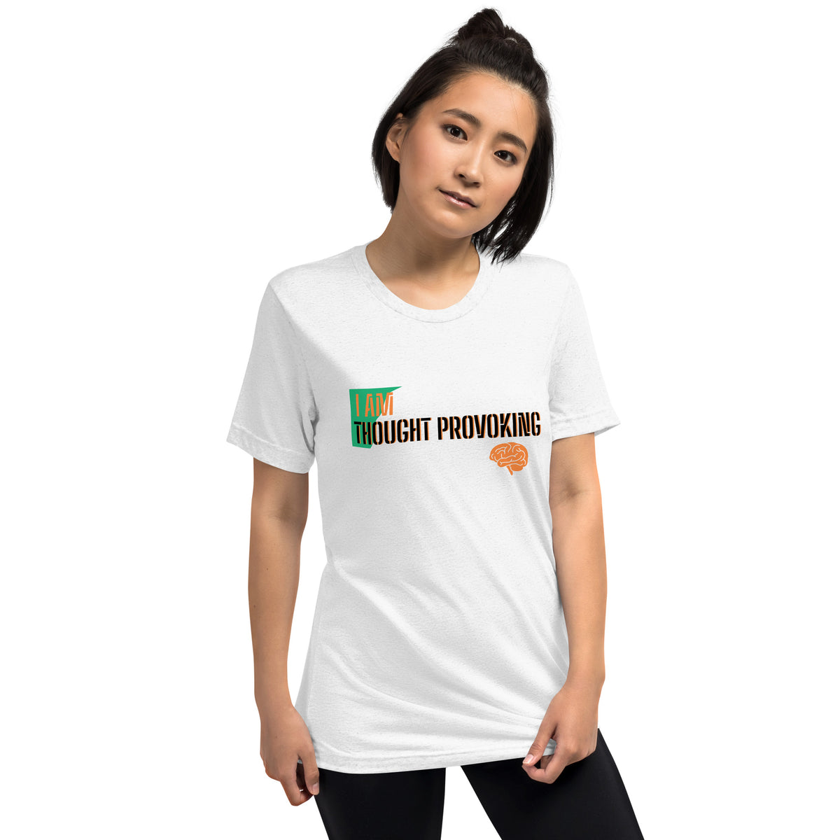 I AM THOUGHT PROVOKING Short sleeve t-shirt