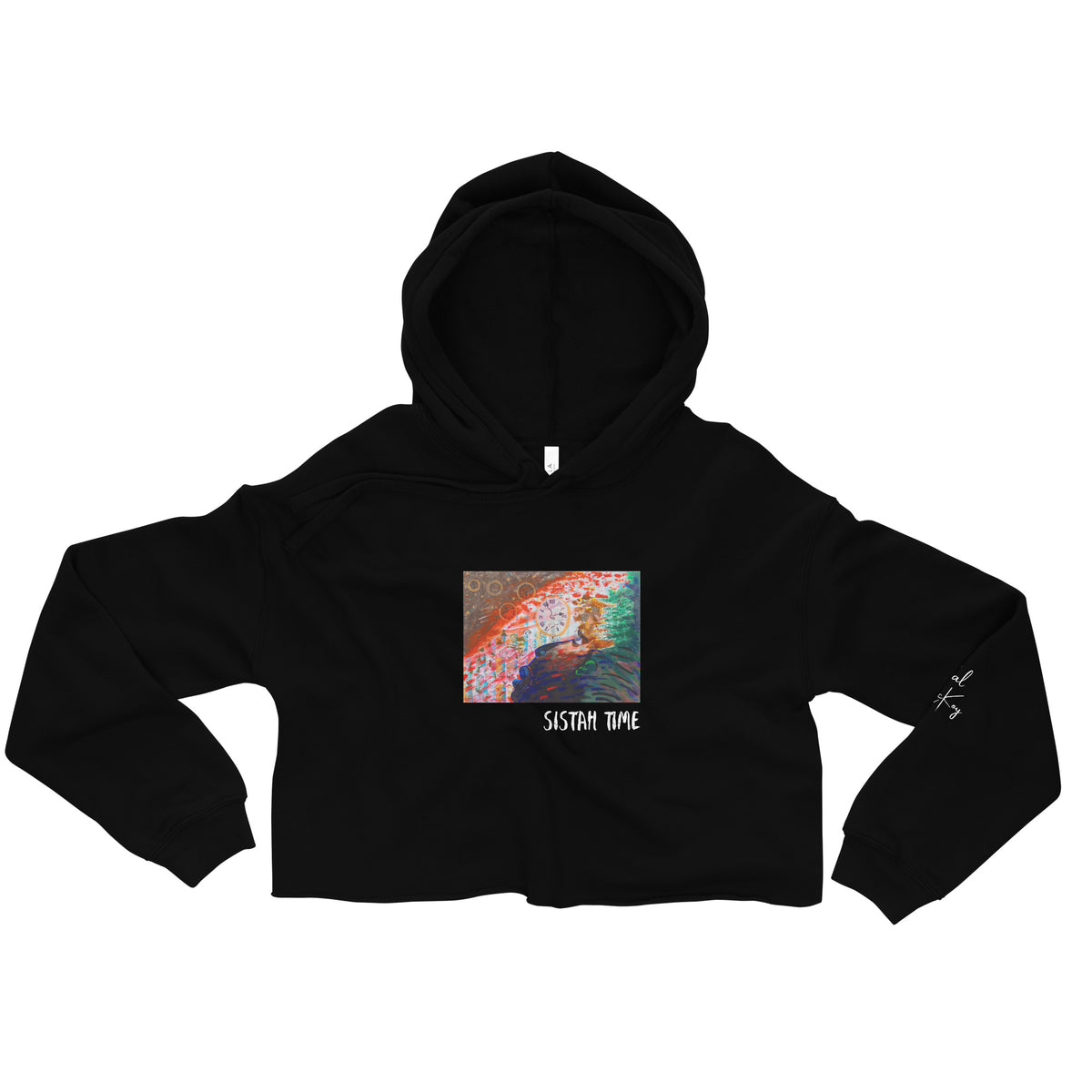 Sistah Time Crop Hoodie