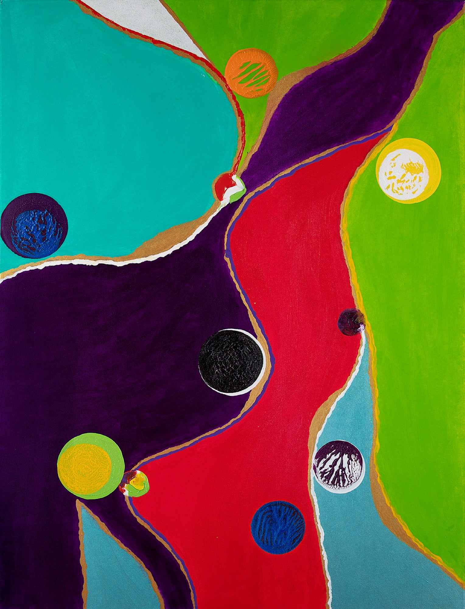 Color Shapes, artwork by Gabrielle “Real McKoy”