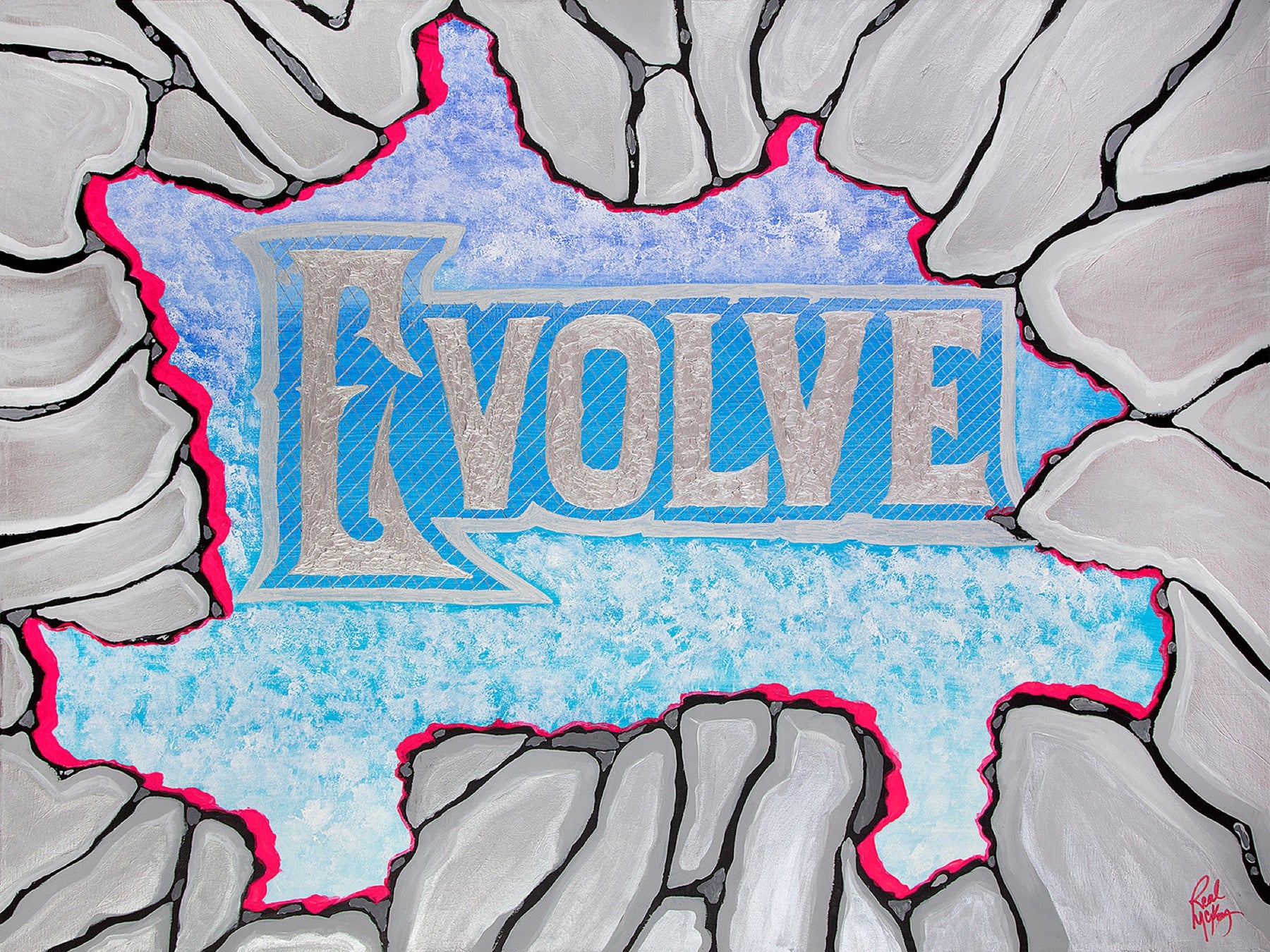 Evolve, artwork by Gabrielle “Real McKoy”