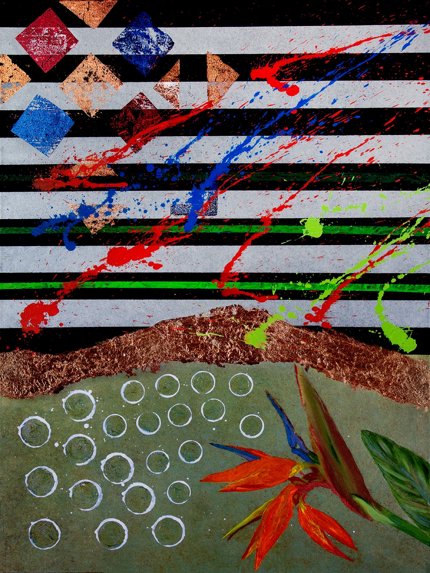 Floral Politrix, artwork by Gabrielle “Real McKoy”