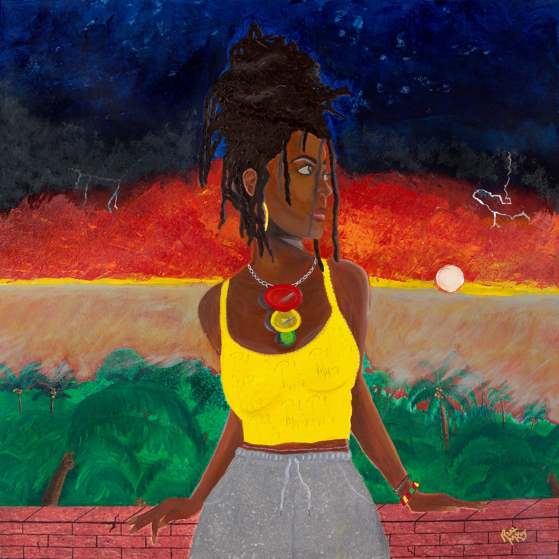 Island Girl, artwork by Gabrielle “Real McKoy”
