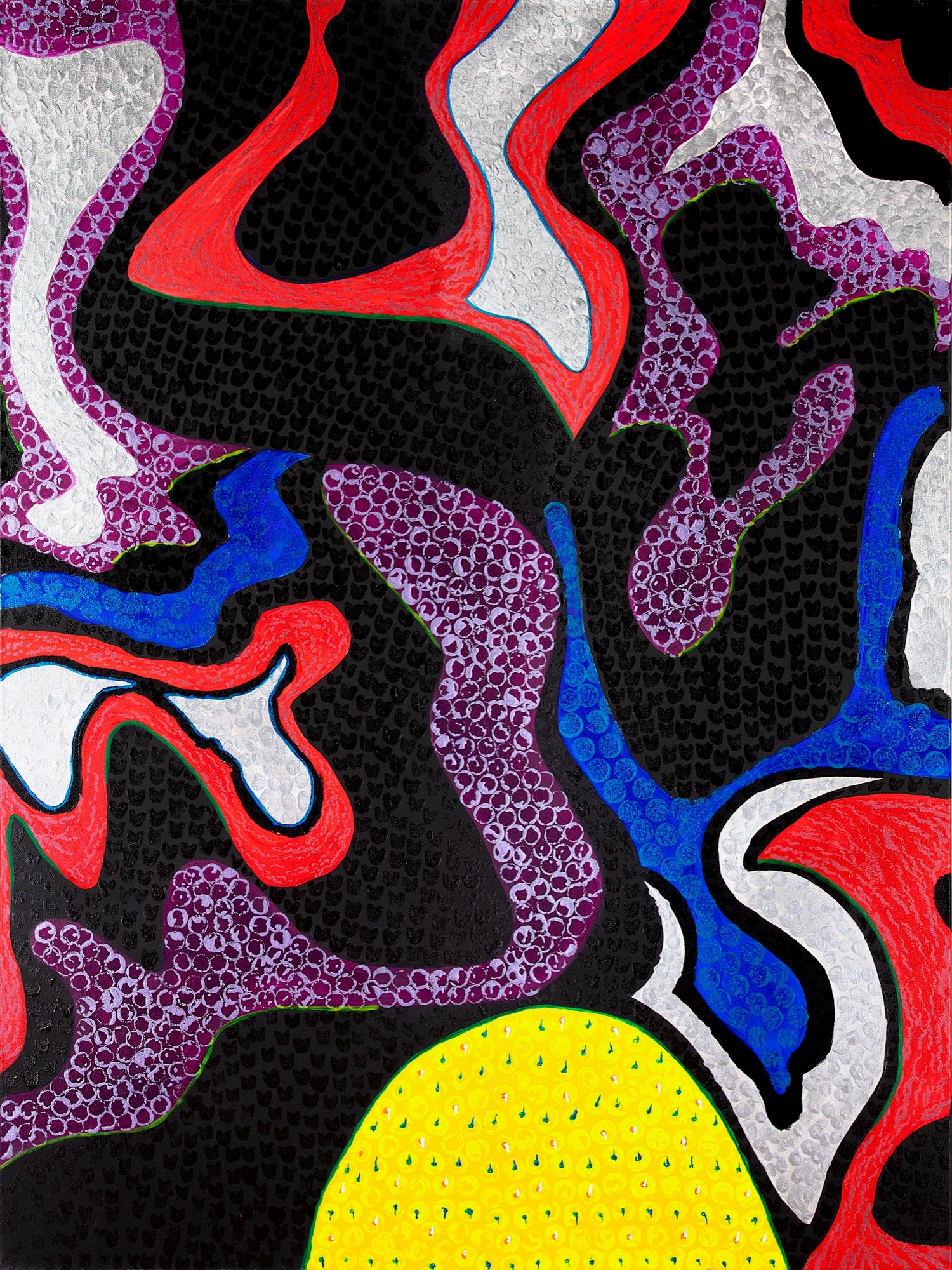 Waves of Texture, artwork by Gabrielle “Real McKoy”